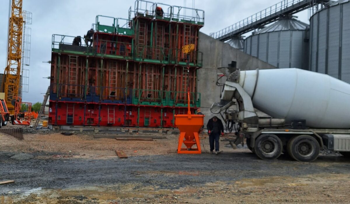 Construction bâtiment de stockage 5
