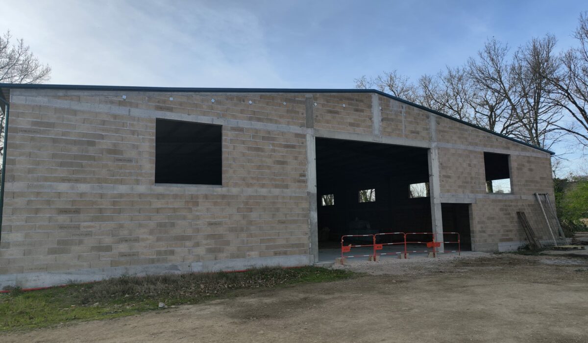 Construction d'un bâtiment agricole 1