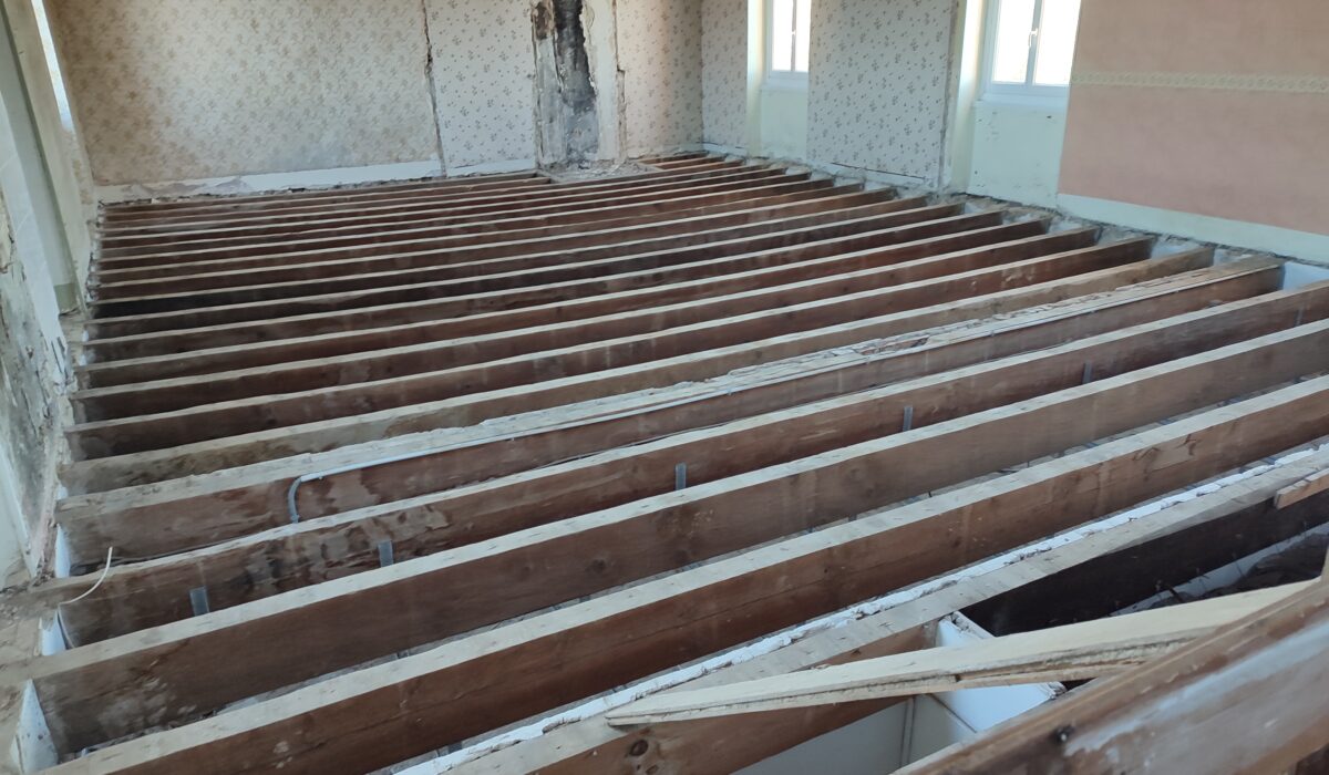 Mise aux normes plancher 1
