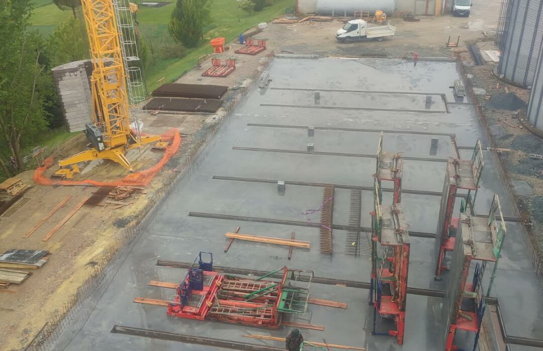Construction bâtiment de stockage 4